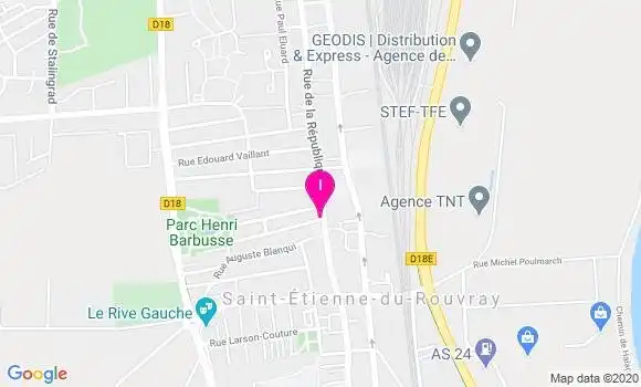 Localisation Pauline Feray