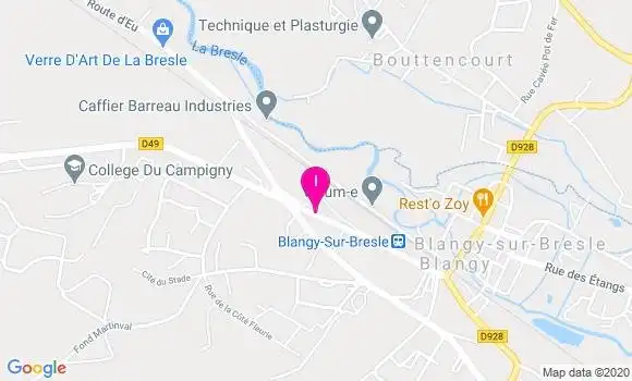 Localisation Sergine Garest