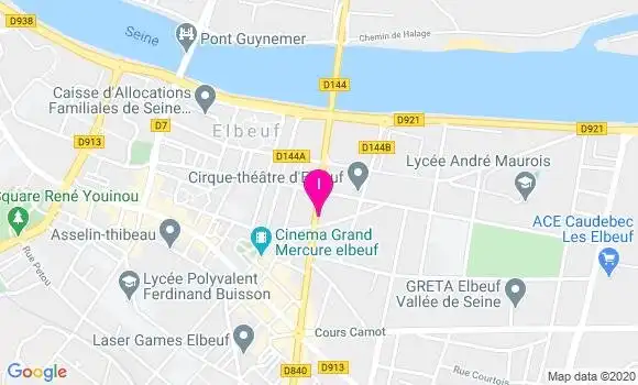 Localisation Martine Hergault