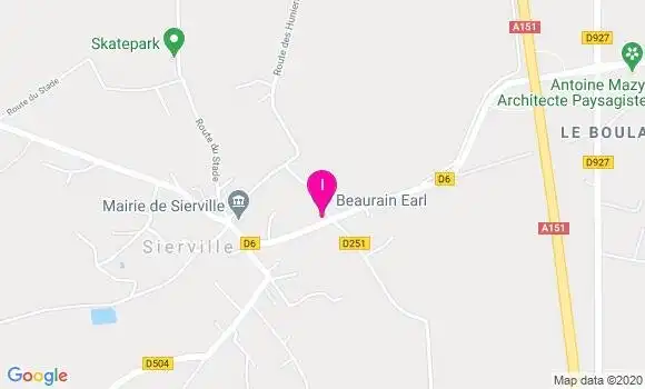 Localisation Nicolas Lehu