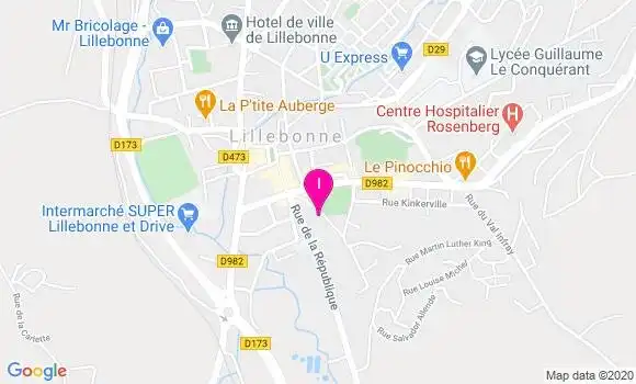 Localisation Martine Simon Vautelet