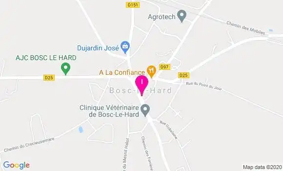 Localisation Odile Permentier