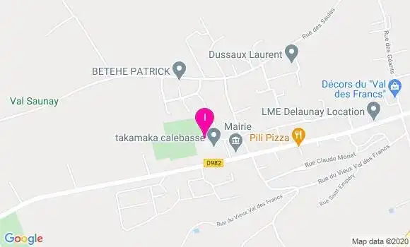 Localisation Laetitia Loiseaux