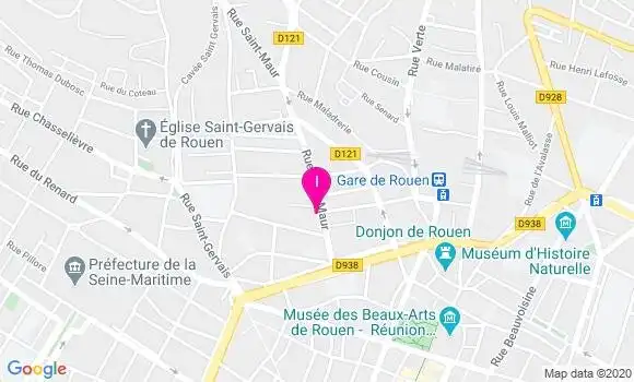 Localisation Elisabeth Tattevin