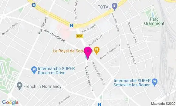 Localisation Severine Tesniere