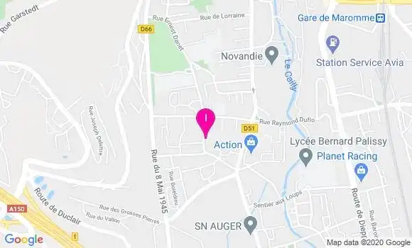 Localisation Catherine Prieur