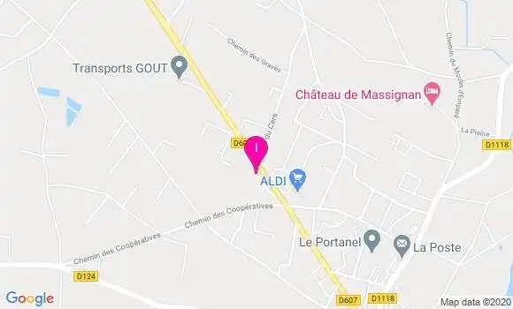 Localisation Patricia Cazillac