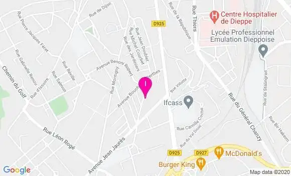 Localisation Thierry Poulain