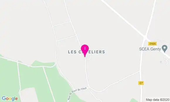 Localisation Martine Nolius