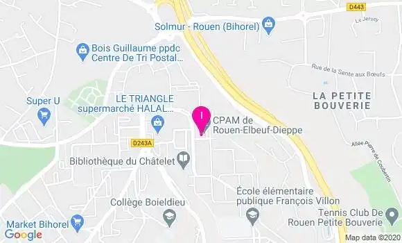 Localisation Jean Baptiste Tamarelle