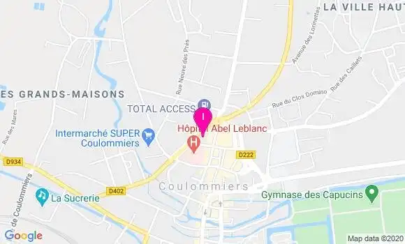 Localisation Muriel Baude