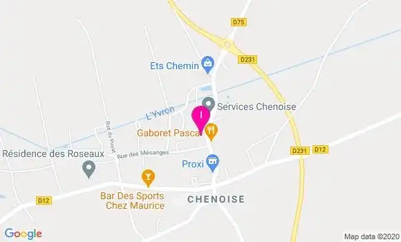 Localisation Isabelle Broquet Lecas