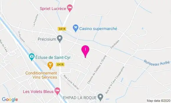 Localisation Marie Edith Iozzia