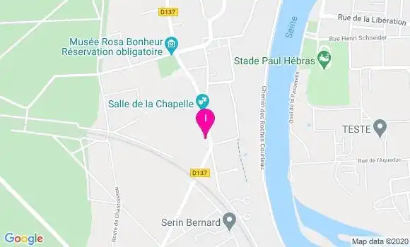 Localisation Martine Caburi Piron