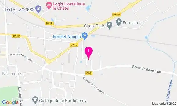 Localisation Brigitte Baumaux