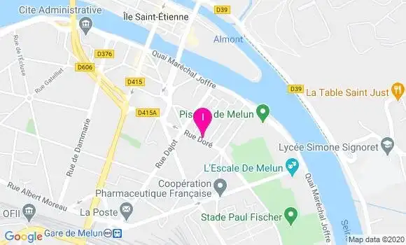 Localisation Marie Helene Couraud