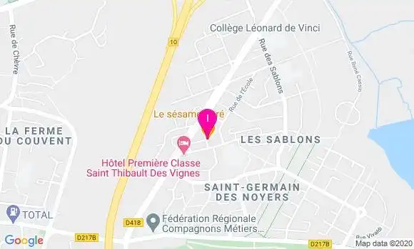 Localisation Sylvie Grancher