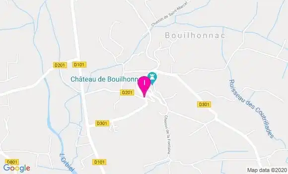 Localisation Isabelle Sudraud