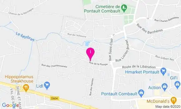 Localisation Agnes Coudin