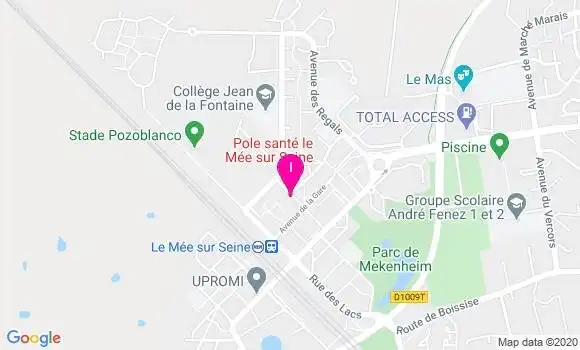 Localisation Cecile Chatillon