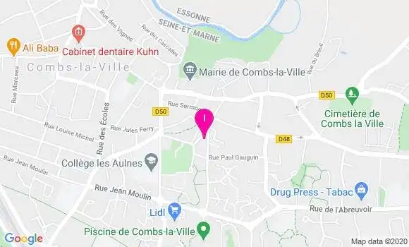 Localisation Corinne Vilcoq