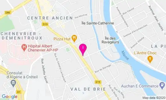 Localisation Joseph Edery