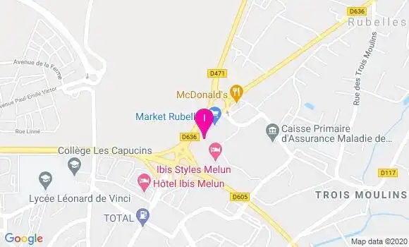 Localisation Nadia Djelouah