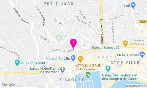Localisation Mimosette Sende