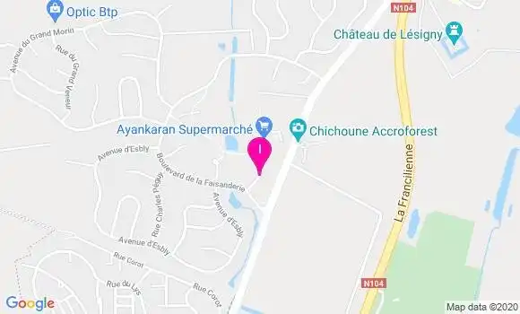 Localisation Elise Lardeux