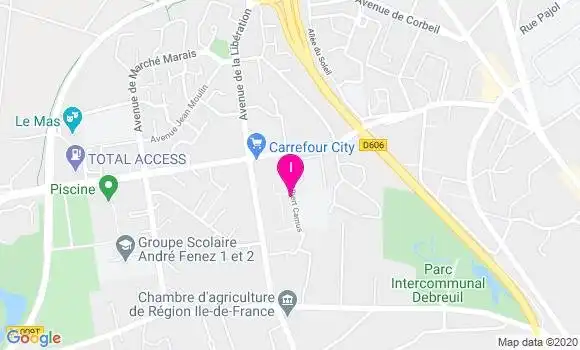 Localisation Catherine Gourves