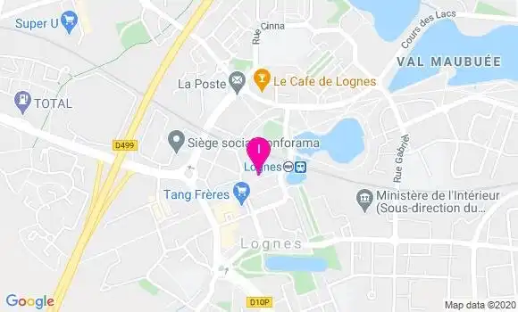 Localisation Corine Pagni