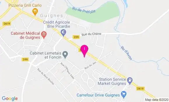 Localisation Stephanie Liparelli