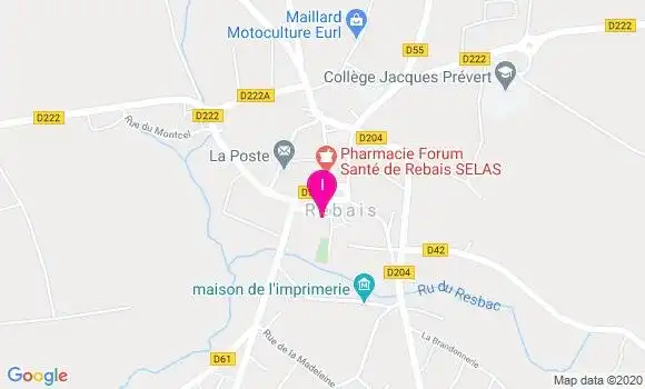 Localisation Danielle Maille