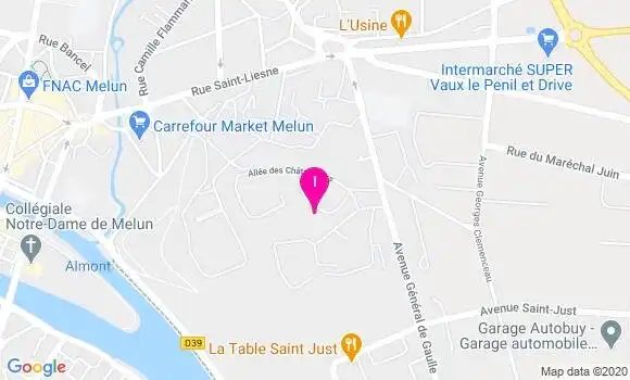 Localisation Maud Jamin