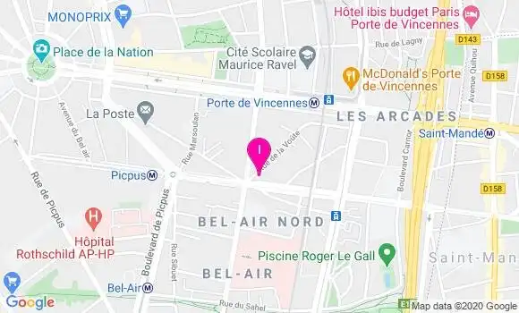 Localisation Nadia Le Roux