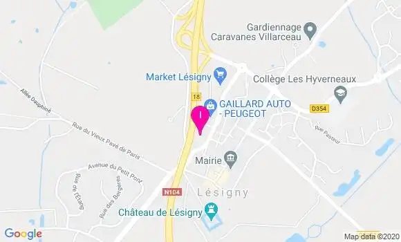 Localisation Philippe Lusseau
