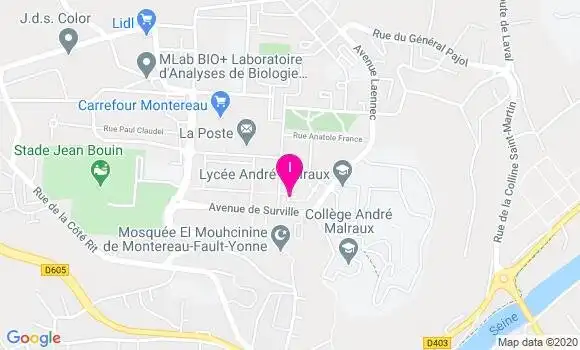 Localisation Chrystel Artus
