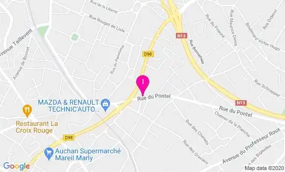 Localisation Annie Walorski Duchemin