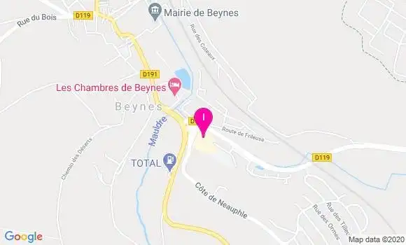 Localisation Joelle Maire Radet