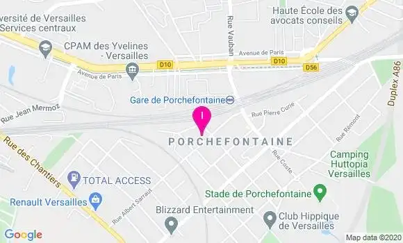 Localisation Anne Celine Chauviere