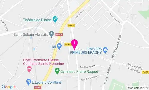 Localisation Beatrice Laudier Centanni