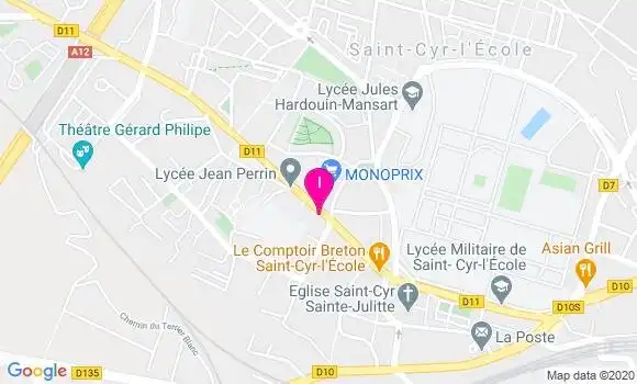 Localisation Cyril Clausse