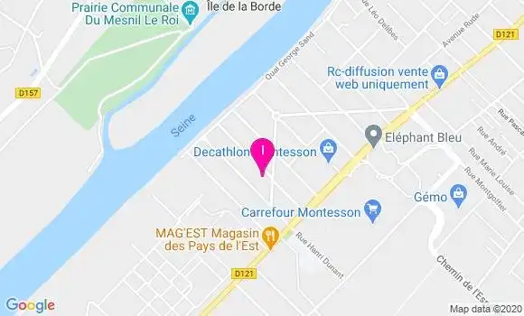 Localisation Francois Gancel