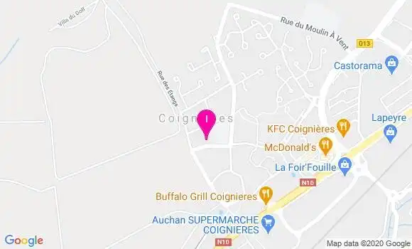 Localisation Beatrice Maire