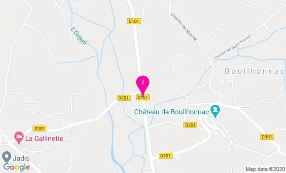 Localisation Christelle Beltrand