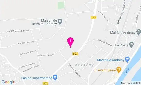 Localisation Nathalie Auffret