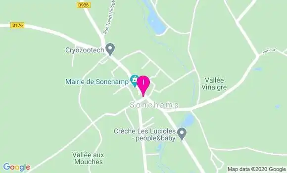 Localisation Caroline Lelievre