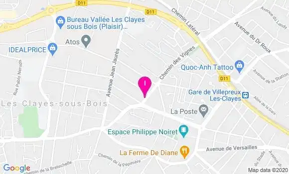 Localisation Joel Le Bourhis