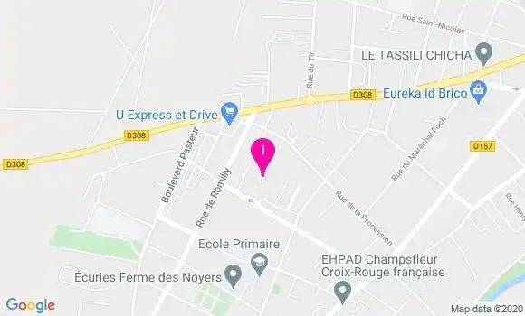 Localisation Karine Penne