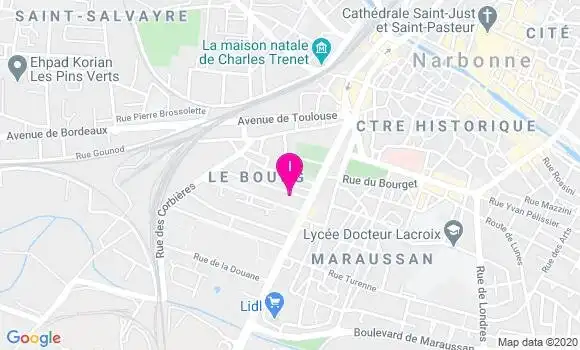Localisation Jean Claude Arthozoul